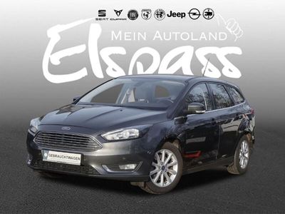 gebraucht Ford Focus Turnier Titanium NAV SHZ TEMPOMAT LHZ APPLE/ANDROID ALU