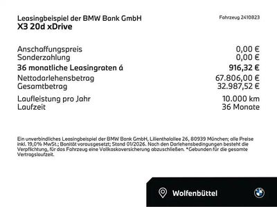 Brooklyn grau (grau) Neu 2026 BMW X3 Comfort Edition SUV | 66.790 € (Fairer Preis)