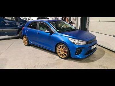 Gebraucht Kia Rio GT-Line 120 PS (88 kW) 2023 Blau Kleinwagen