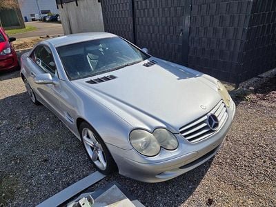 Gebraucht Mercedes SL500 306 PS (225 kW) 2003 Silber Cabrio