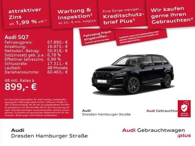 gebraucht Audi SQ7 SQ74.0 TDI Matrix/Laser Panorama Nachtsicht B&O