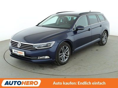 Gebraucht VW Passat Comfortline 125 PS (91 kW) 2015 Blau Kombi