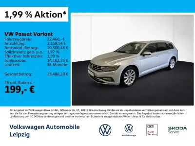 Gebraucht VW Passat Business 150 PS (110 kW) 2022 Silber Kombi