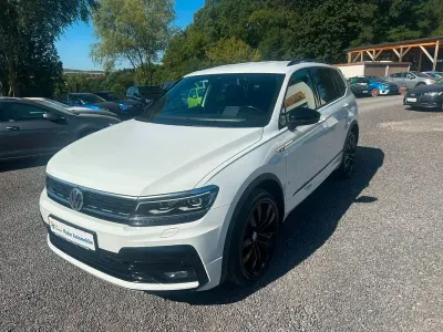 Gebraucht VW Tiguan Allspace Highline 200 PS (147 kW) 2021 Weiß SUV