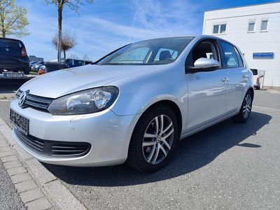 Gebraucht VW Golf VI Comfortline 110 PS (80 kW) 2009 Silber Kleinwagen
