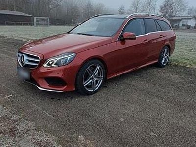Gebraucht Mercedes E350 Avantgarde 252 PS (185 kW) 2014 Rot Kombi