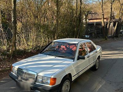Usata Mercedes 190 1986 Bianco Berlina