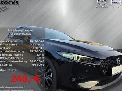 Gebraucht Mazda 3 Selection 186 PS (136 kW) 2020 Schwarz Limousine