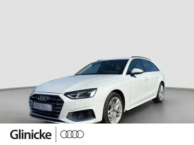 Gebraucht Audi A4 Advanced Plus 204 PS (150 kW) 2023 Gletscherweiß metallic Kombi
