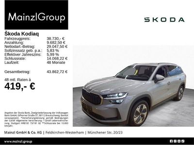 Grau Gebraucht 2025 Skoda Kodiaq Selection SUV | 38.730 € (Fairer Preis)