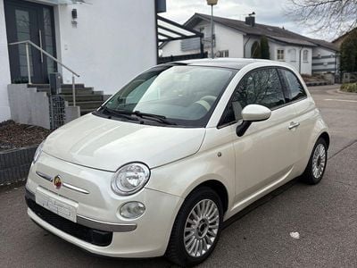 Gebraucht Fiat 500 Lounge 69 PS (50 kW) 2009 Weiß Cabrio
