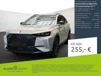 Gebraucht DS Automobiles DS7 Crossback Performance Line Plus 131 PS (96 kW) 2024 Silber SUV