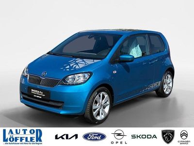 Usata Skoda Citigo Fun 75 CV (55 kW) 2017 Blu Utilitaria
