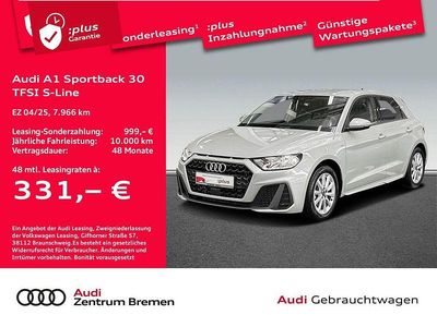 Gebraucht Audi A1 Sportback S-Line 116 PS (85 kW) 2025 Tausilber metallic Kleinwagen