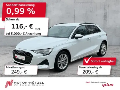 Używany Audi A3 Advanced 116 KM (85 kW) 2025 Biały Sedan/Limuzyna
