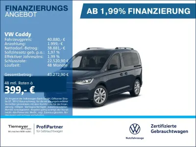 Brugt VW Caddy Goal 150 HK (110 kW) 2025 Blå MPV