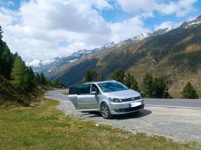 Gebraucht VW Touran 177 PS (130 kW) 2015 Silber Van / Kleinbus