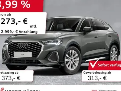 Gebraucht Audi Q3 Sportback S-Line 150 PS (110 kW) 2025 Grau SUV