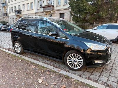 Usata Ford Grand C-Max Titanium 125 CV (91 kW) 2015 Nero Monovolume