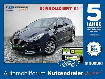 Gebraucht Ford S-MAX Titanium 150 PS (110 kW) 2021 Pantherblau metallic Van / Kleinbus
