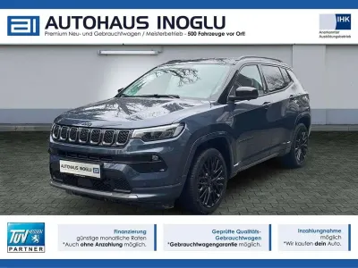 Gebraucht Jeep Compass 179 PS (131 kW) 2022 Blue shade metallic clear coat SUV