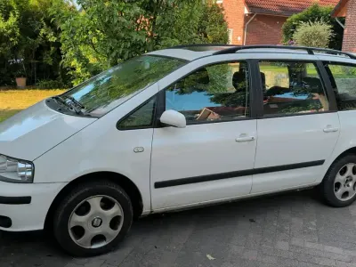 Gebraucht Seat Alhambra 115 PS (84 kW) 2000 Weiß Van / Kleinbus