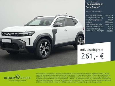 Gletscher weiss Neu 2026 Dacia Duster Journey SUV | 29.570 € (Etwas zu teuer)