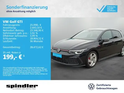 Gebraucht VW Golf VIII GTI 245 PS (180 kW) 2021 Schwarz Limousine