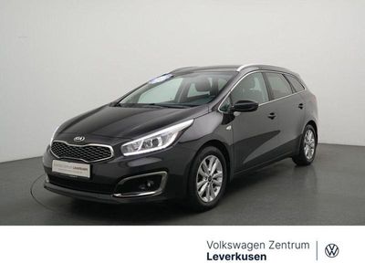 Gebraucht Kia Ceed Vision 135 PS (99 kW) 2018 Schwarz / black pearl (metallic) Kleinwagen