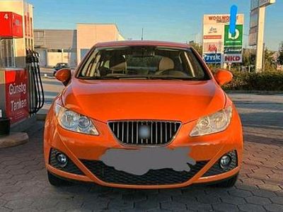 Gebraucht Seat Ibiza 85 PS (62 kW) 2009 Orange Kleinwagen