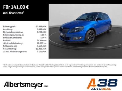 Usata Skoda Fabia Ambition 105 CV (77 kW) 2014 Blu Utilitaria