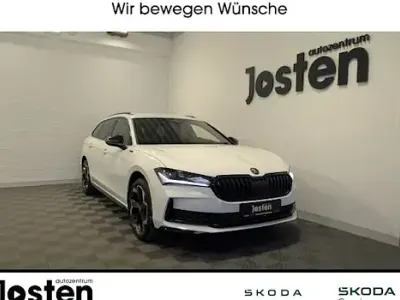 Neu Skoda Superb SportLine 204 PS (150 kW) 2026 Weiß Kombi