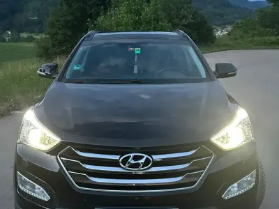 Gebraucht Hyundai Santa Fe Premium 197 PS (144 kW) 2015 Schwarz SUV
