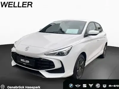 Ny MG MG3 195 HK (143 kW) 2025 Vit Halvkombi