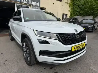 Gebraucht Skoda Kodiaq RS 240 PS (176 kW) 2020 Weiß SUV