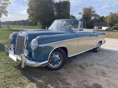 Gebraucht Mercedes 220 106 PS (77 kW) 1958 Blau Cabrio