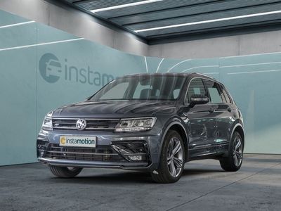 gebraucht VW Tiguan 2.0 TDI DSG 4M 239PS 2x R-LINE PANO AHK VIRTUAL LM19