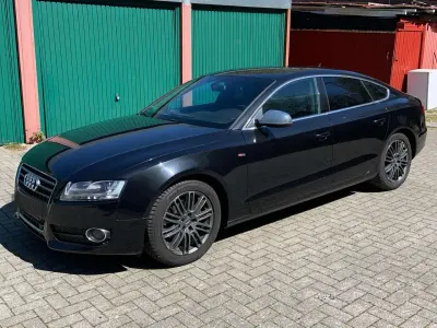 Usata Audi A5 S-Line 179 CV (131 kW) 2010 Nero Coupé