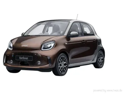 Gebraucht Smart ForFour Electric Drive Exclusive 60 kW (82 PS) 2021 Autumn brown & graphite grey Limousine