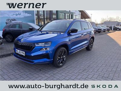 Gebraucht Skoda Karoq SportLine 150 PS (110 kW) 2025 Raceblau SUV
