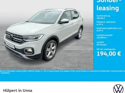 Gebraucht VW T-Cross Style 110 PS (80 kW) 2023 Grau SUV