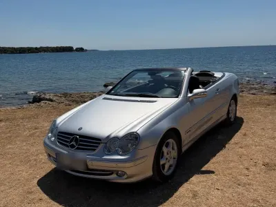 Gebraucht Mercedes CLK200 Avantgarde 163 PS (119 kW) 2003 Silber Cabrio