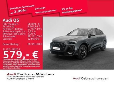 Gebraucht Audi Q5 Ambiente 204 PS (150 kW) 2025 Tamboragrau metallic SUV