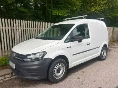 Gebraucht VW Caddy 75 PS (55 kW) 2020 Weiß Van / Kleinbus