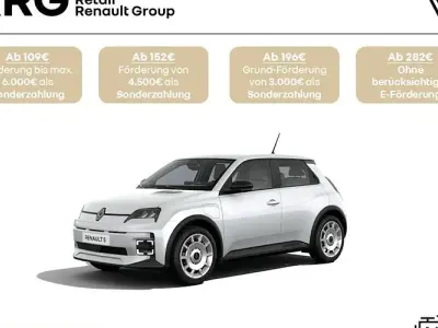Nuova Renault R5 Evolution 89 kW (122 CV) 2026 Bianco Utilitaria