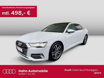 Gletscherweiß metallic Gebraucht 2022 Audi A6 Sport Limousine | 44.490 € (Teuer)