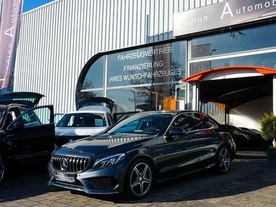 Usata Mercedes C400 AMG line 400 CV (294 kW) 2015 Grigio Berlina