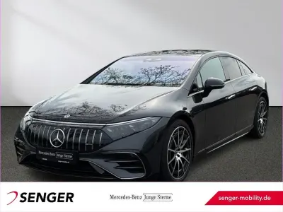 Brugt Mercedes EQS580 AMG Line Premium Plus 384 kW (523 HK) 2023 Grå Sedan
