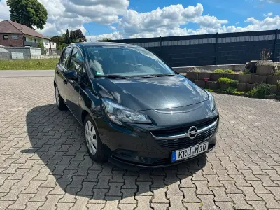 Używany Opel Corsa 90 KM (66 kW) 2015 Czarny Hatchback
