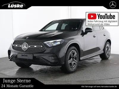 Gebraucht Mercedes GLC300de AMG line 333 PS (244 kW) 2025 Obsidianschwarz Coupé